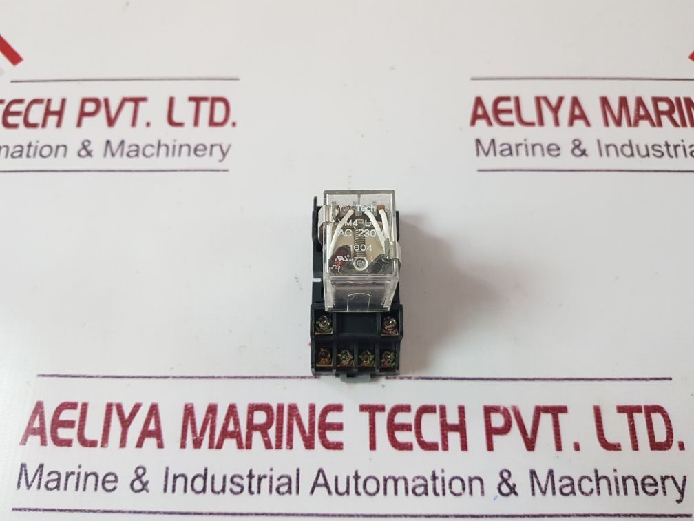 Y.M Tech Ym4-l Relay With Base
