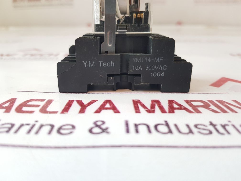 Y.M Tech Ym4-l Relay With Base
