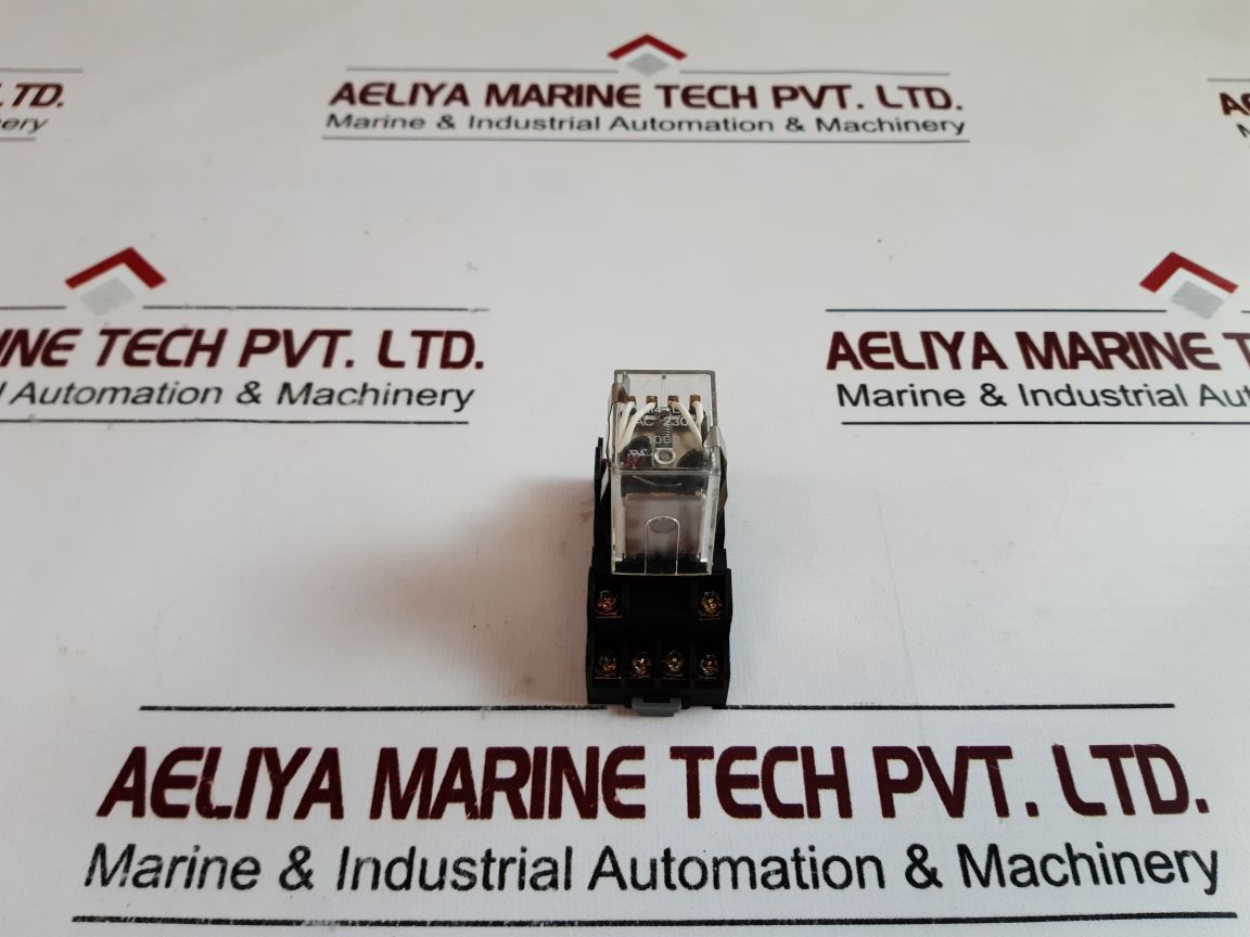 Y.M Tech Ym4-l Relay With Base Ac 230V