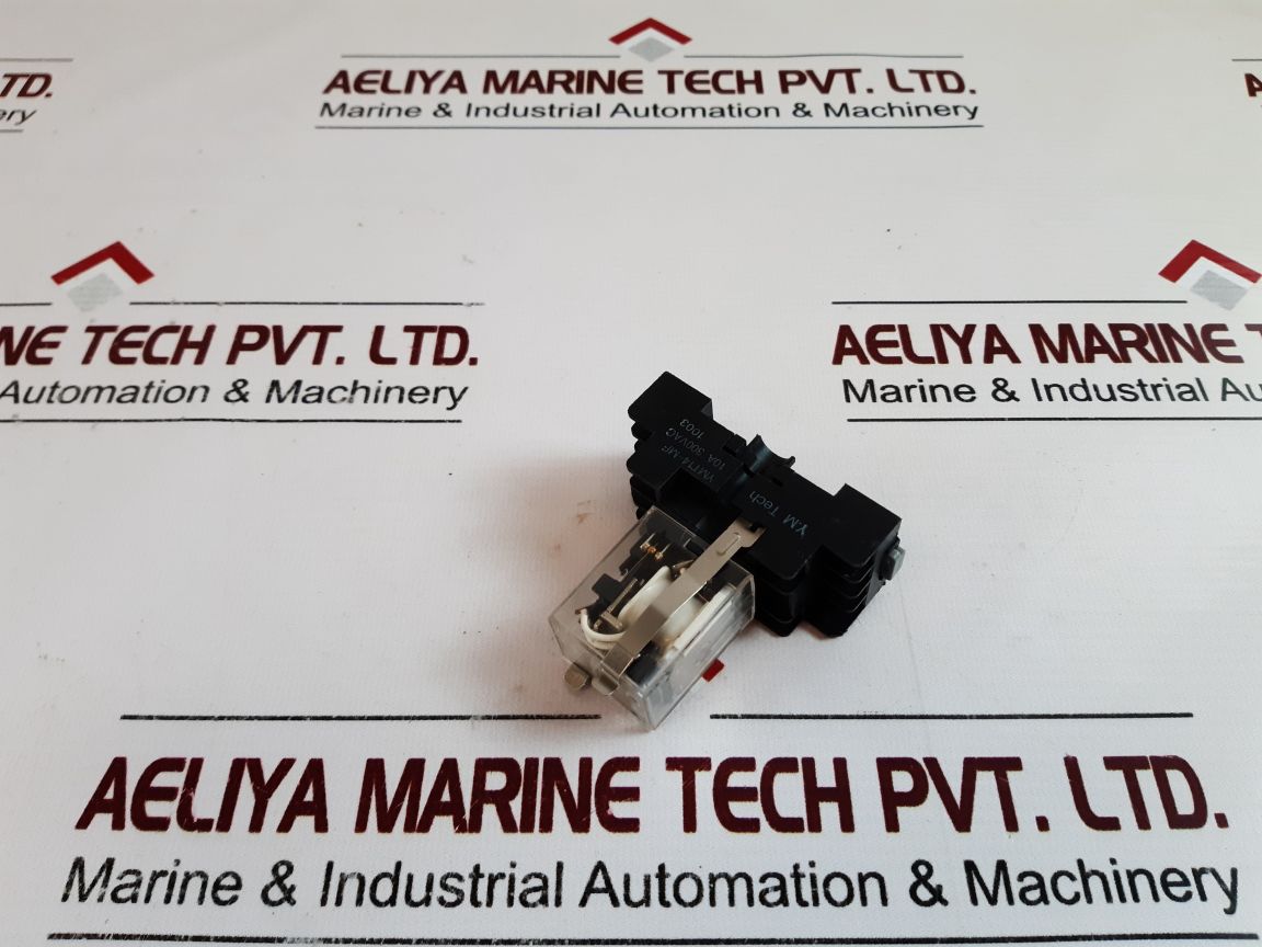 Y.M Tech Ym4-l Relay With Base Ac 230V
