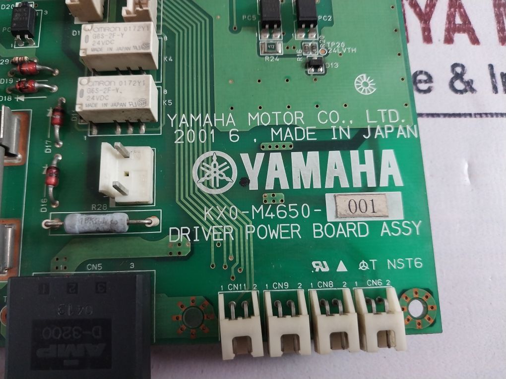 Yamaha Kx0-m4650-001 Driver Power Board Assy