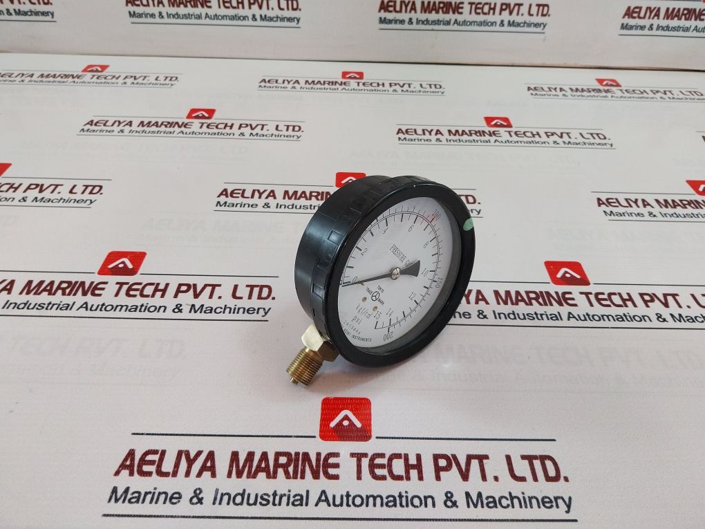 Yamamoto Keiki 0-200 Psi Pressure Gauge 0-15 Kgf/Cm2