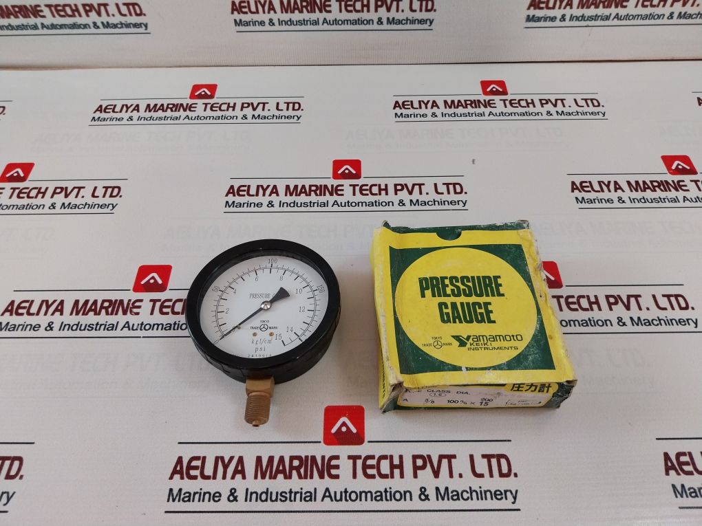 Yamamoto Type A Pressure Gauge 0-200 Psi