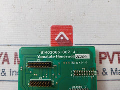 Yamatake-honeywell 81403064-002-05