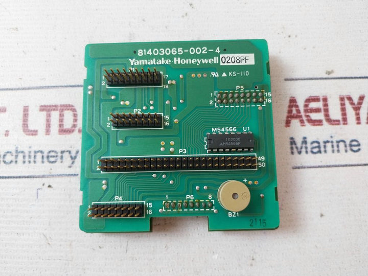 Yamatake-honeywell 81403064-002-05