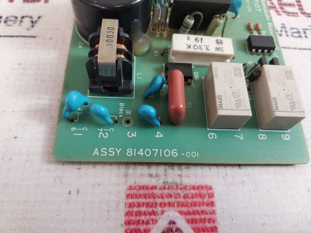 Yamatake-honeywell 81407106-001 Printed Circuit Board