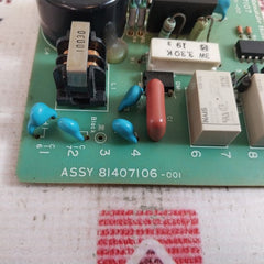 Yamatake-honeywell 81407106-001 Printed Circuit Board