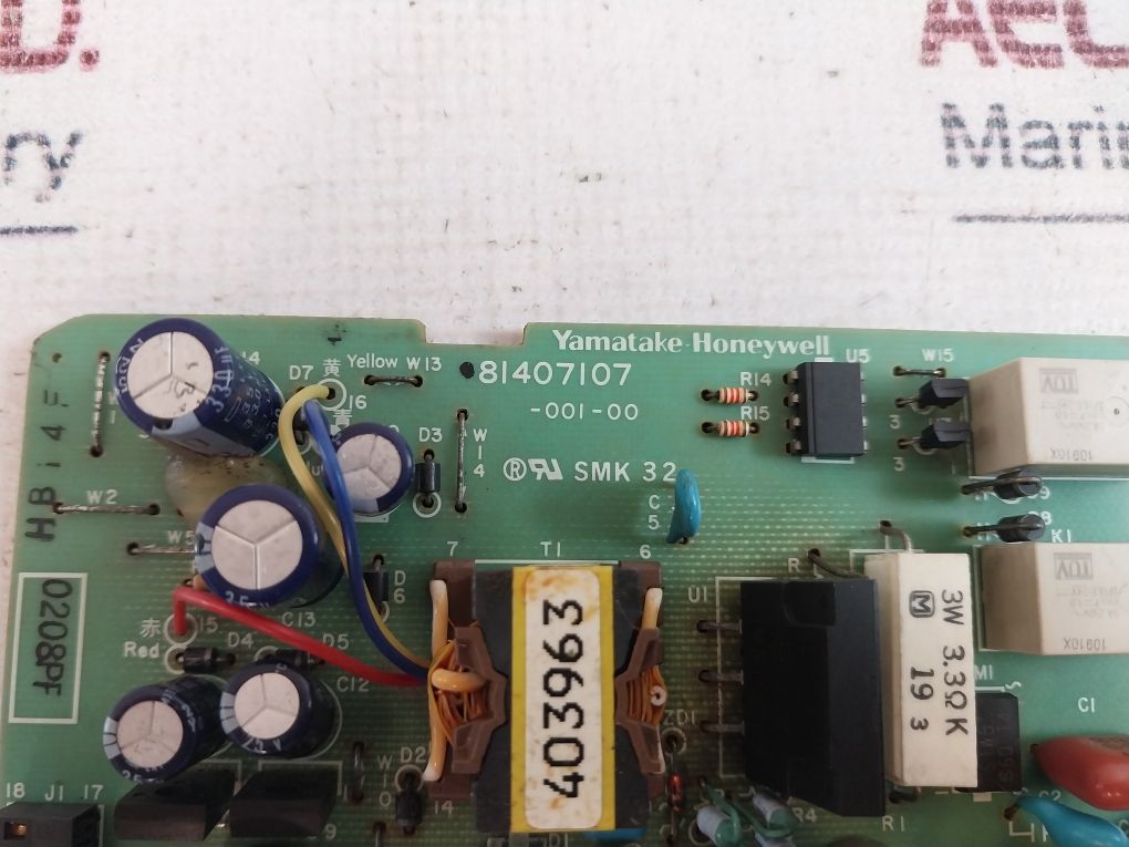 Yamatake-honeywell 81407106-001 Printed Circuit Board