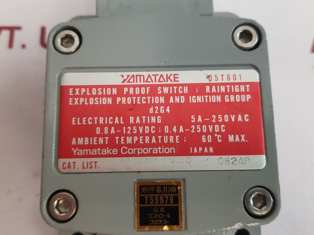 Yamatake 1Lx5003-r Explosion Proof Switch