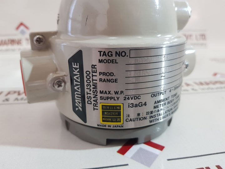 Yamatake Dstj3000 Transmitter Jtd920A-1E1B2