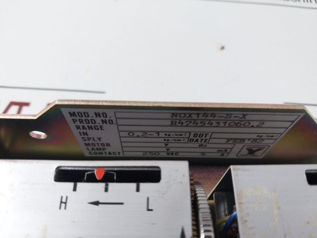 Yamatake Honeywell Nox114-s-x I/P Converter R4745431060.2