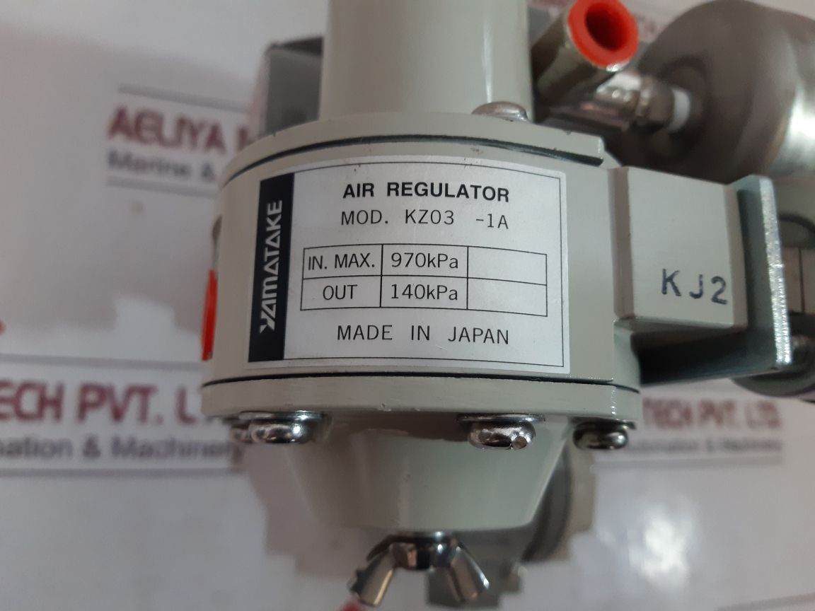 Yamatake Kz03-1A Air Regulator