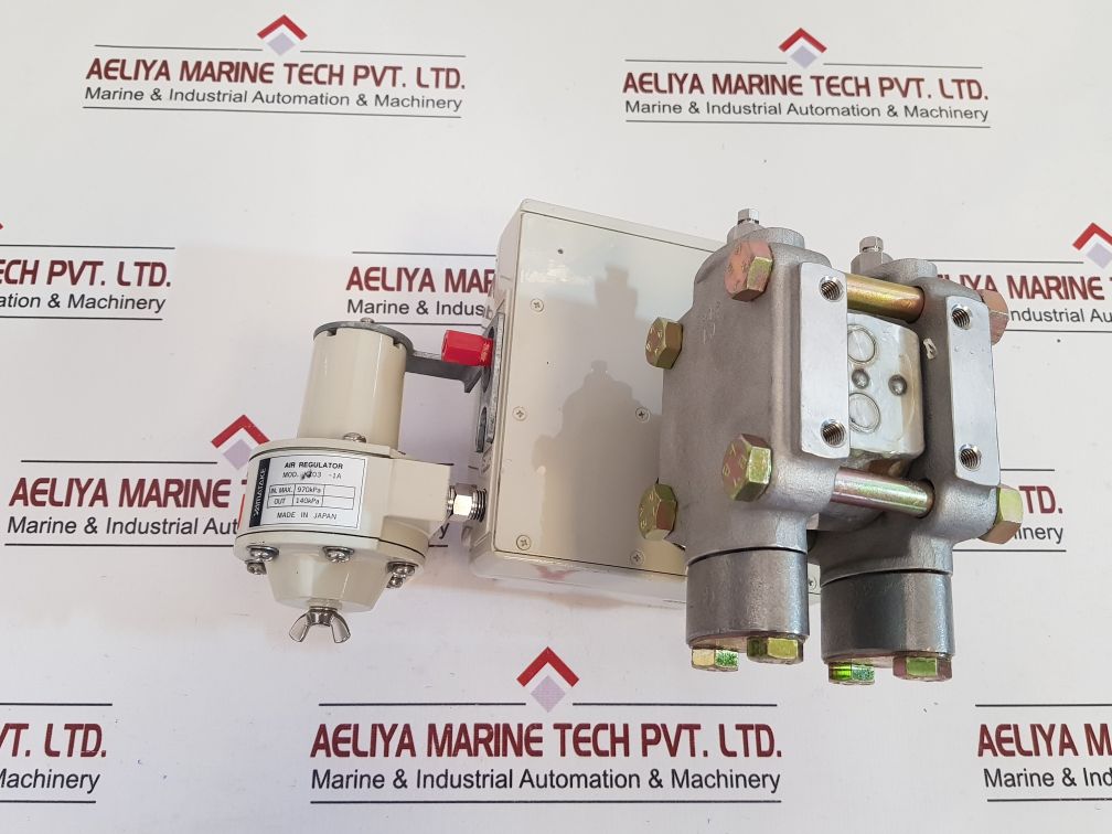 Yamatake Kz03-1A Air Regulator Kdp22Y-2222A4-7