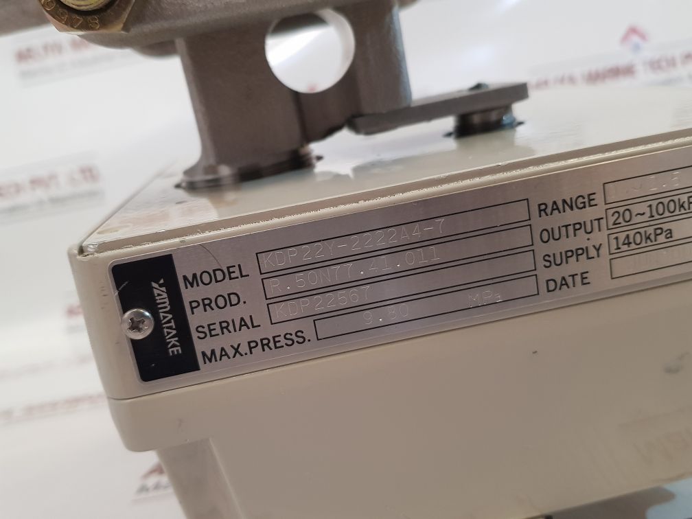 Yamatake Kz03-1A Air Regulator Kdp22Y-2222A4-7