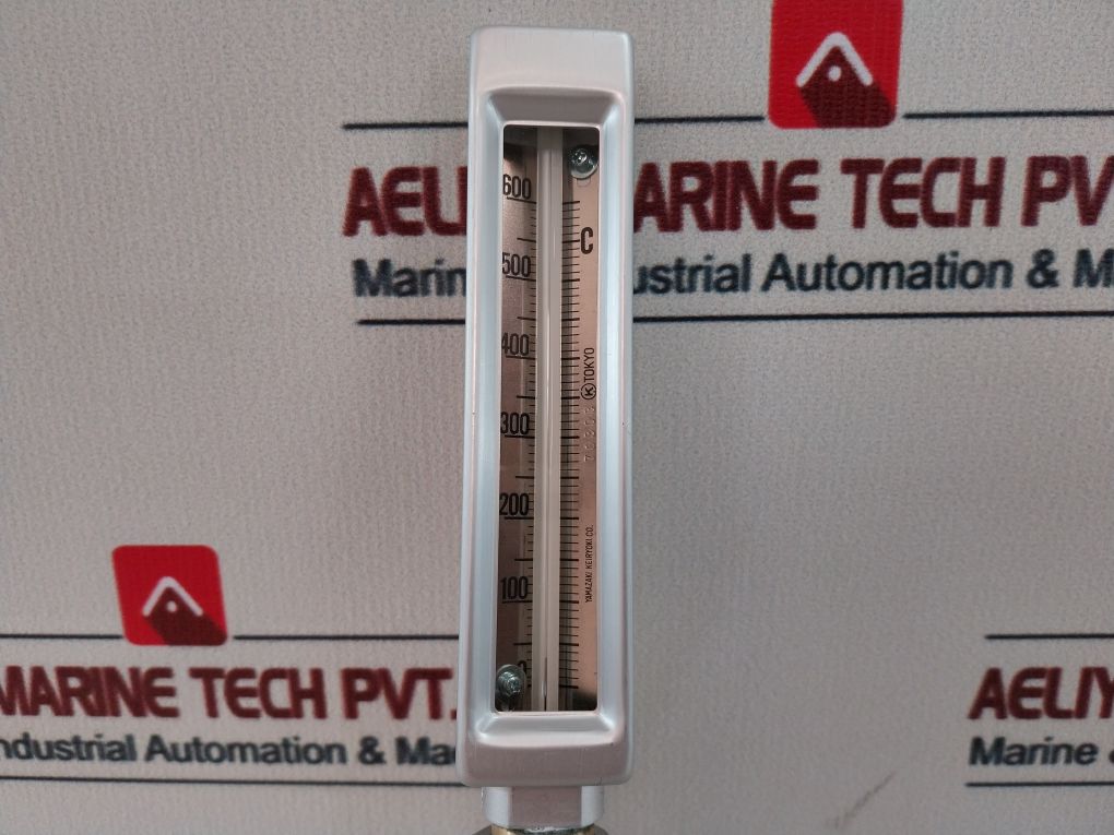 Yamazaki Keiryoki Yks-807 Thermometer With Metal Protective Tube 0-600°C