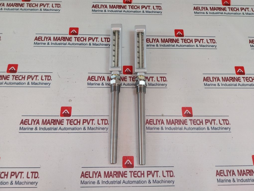 Yamazaki Keiryoki Yks-807 Thermometer With Metal Protective Tube 0-600°C