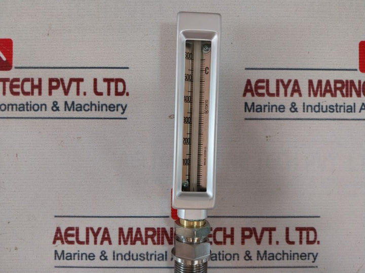 Yamazaki Keiryoki Yks-807 Thermometer With Metal Protective Tube 0-600°C