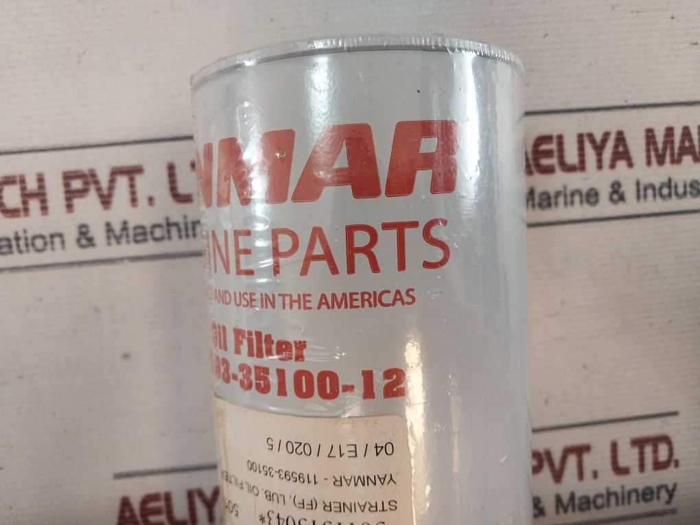 Yanmar 119593-35100-12 Oil Filter