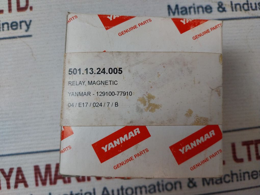 Yanmar 129100-77910 Magnetic Relay