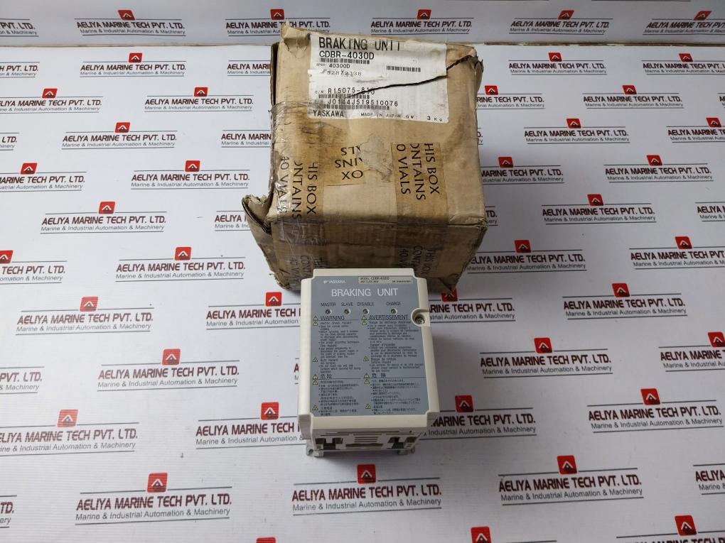 Yaskawa Cdbr-4030D Braking Unit Vvvf Ac Drive Dc 510-680V 15A