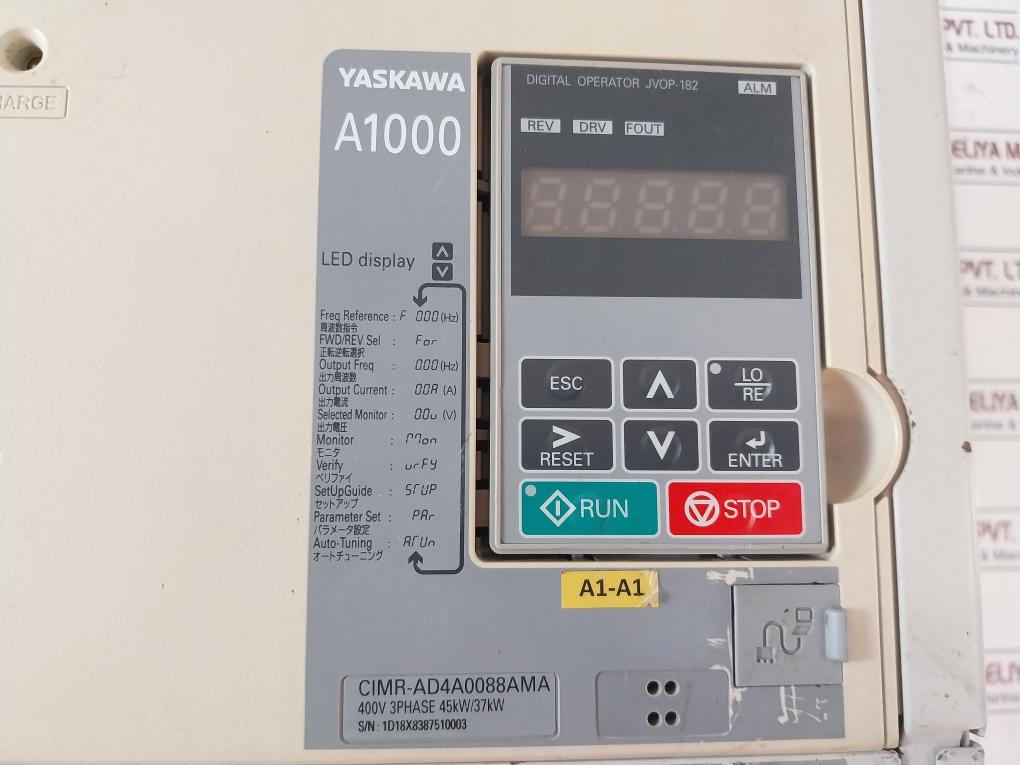Yaskawa Cimr-ad4A0088Ama Ac Drive Ac3Ph 380-480V 50/60Hz 86A/71A