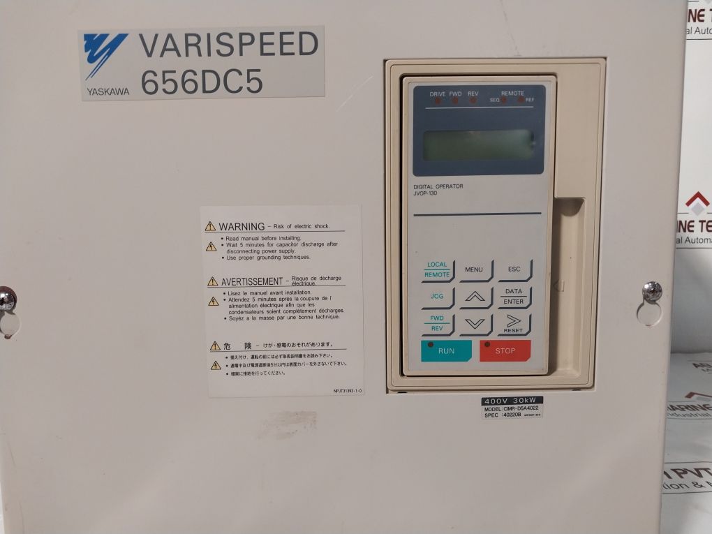 Yaskawa Cimr-d5A4022 Ac. Magnetic Contactor Dc 660V 45A