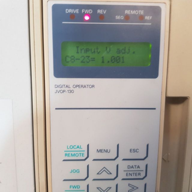Yaskawa Cimr-d5A4045 Frequency Inverter Digital Operator Varispeed
