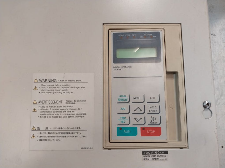 Yaskawa Cimr-d5A4045 Frequency Inverter Digital Operator Varispeed