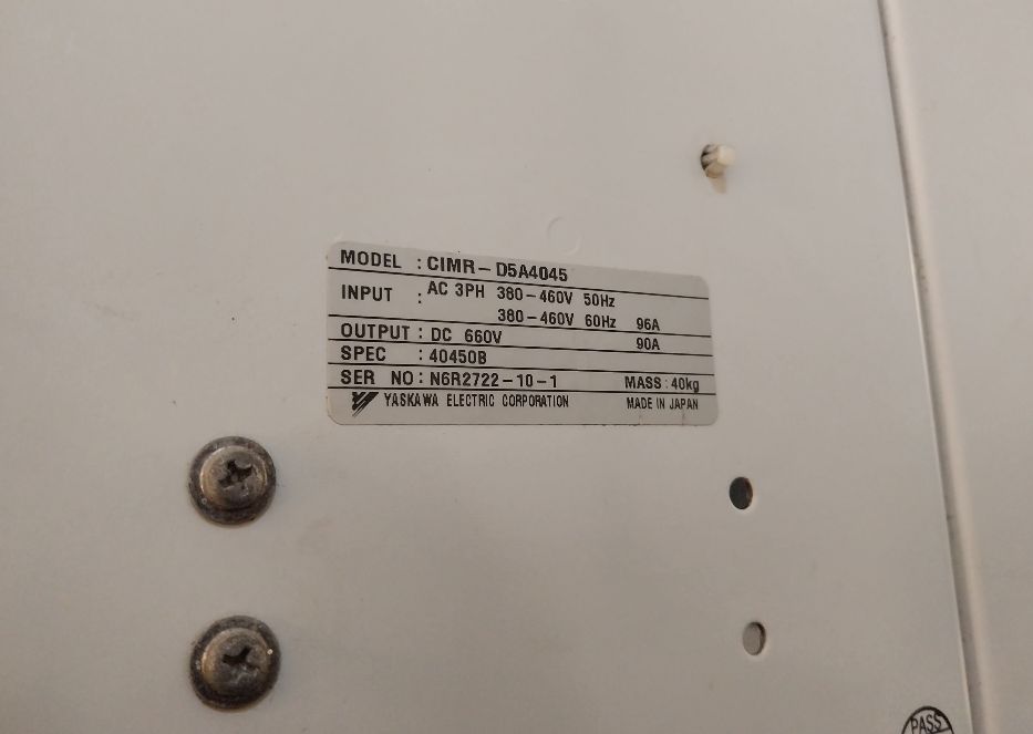 Yaskawa Cimr-d5A4045 Frequency Inverter Digital Operator Varispeed