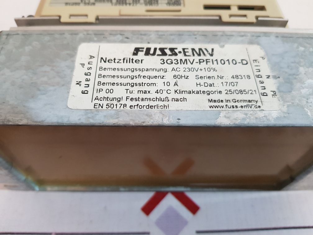 Yaskawa Cimr-j7Aa20P1 Inverter 0.1Kw