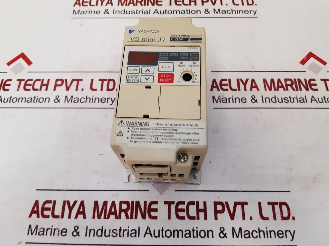 Yaskawa Vs Mini J7 Cimr-j7Aa20P2 Inverter 0.2Kw
