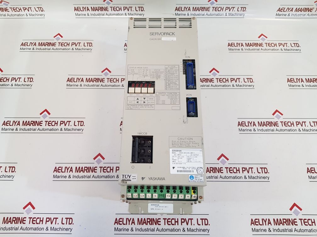 Yaskawa Electric Servopack Cacr-sr15Ve12My11 Cnc/Robotic Axis Controller