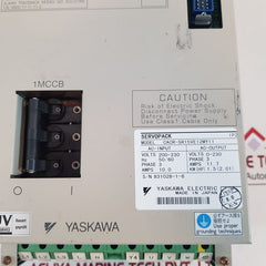 Yaskawa Electric Servopack Cacr-sr15Ve12My11 Cnc/Robotic Axis Controller