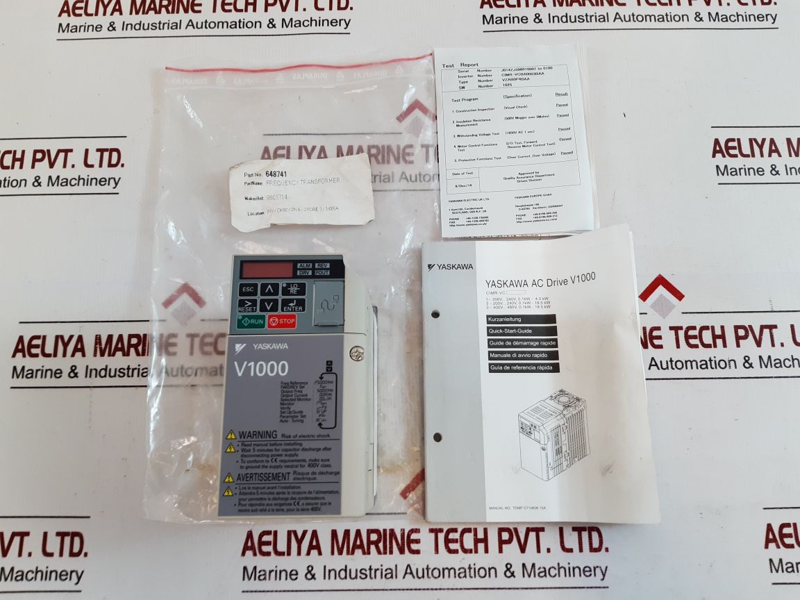 Yaskawa Electric Cimr-vcba0003Baa
