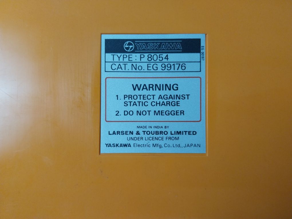 Yaskawa Electric P8054 Power Supply