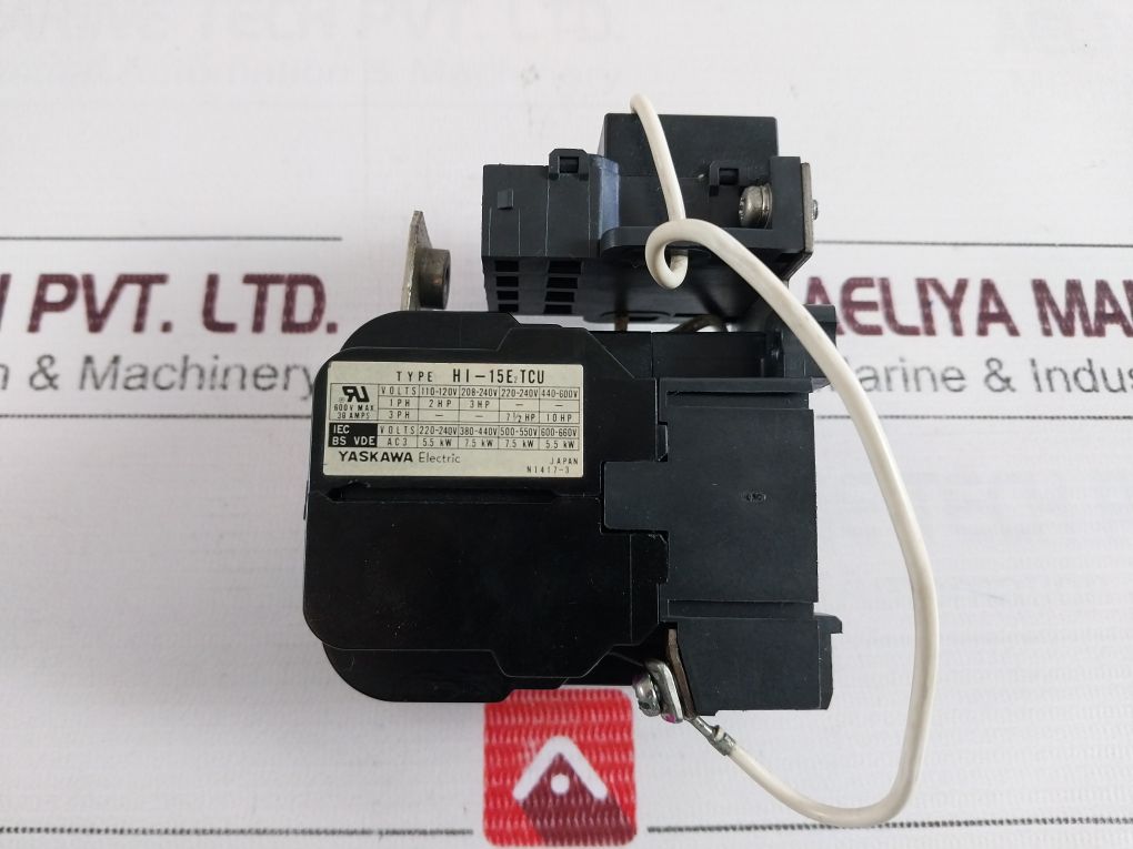 Yaskawa Hi-15E2 Tcu Ac Magnetic Contactor