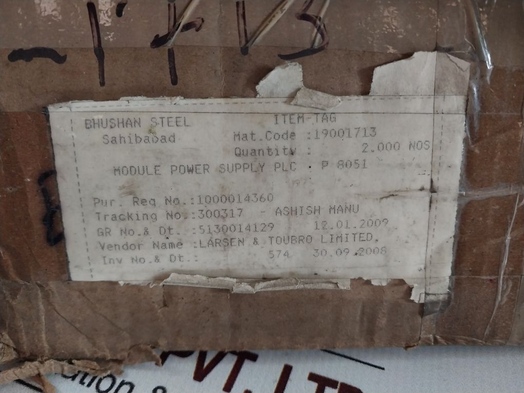 Yaskawa P8051 Plc Power Supply Module Eg 99175