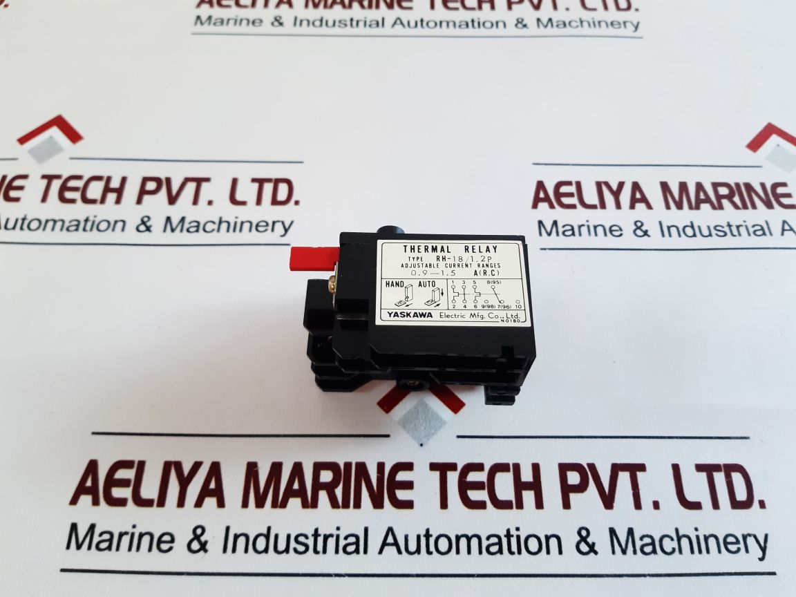 Yaskawa Rh-181.2P Thermal Relay 0.9-1.5A
