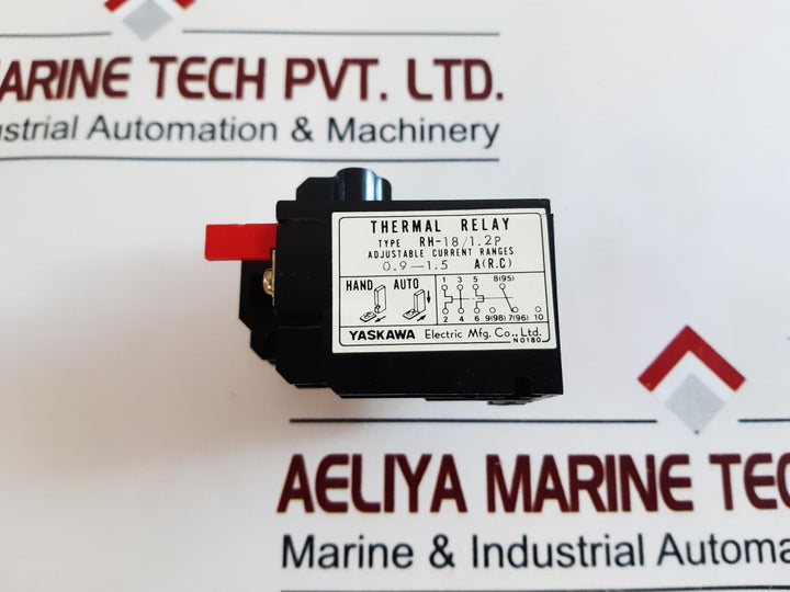 Yaskawa Rh-181.2P Thermal Relay 0.9-1.5A
