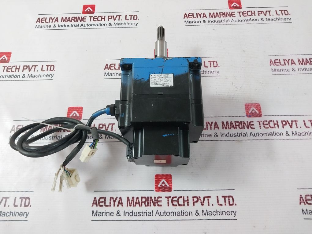 Yaskawa Electric Sgmp-08Awyr33 Ac Servo Motor