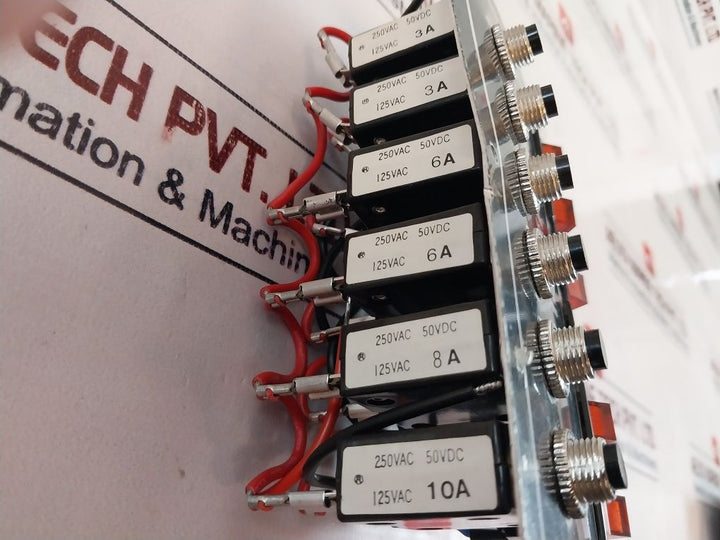 Yis Switch Panel 10A 125Vac