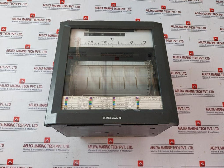 Yokogawa -60 To 40°C Analog Recorder 110-240 Vac 50/60Hz