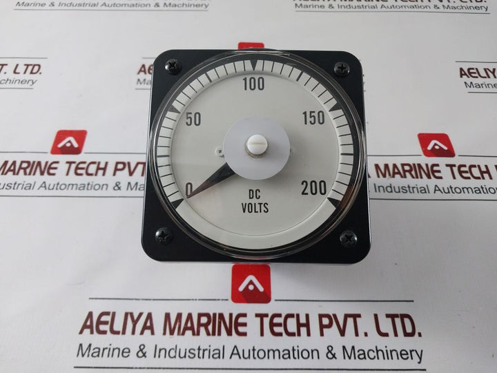 Yokogawa 186891-10 Volt Meter 0 To 200 Dc Volts