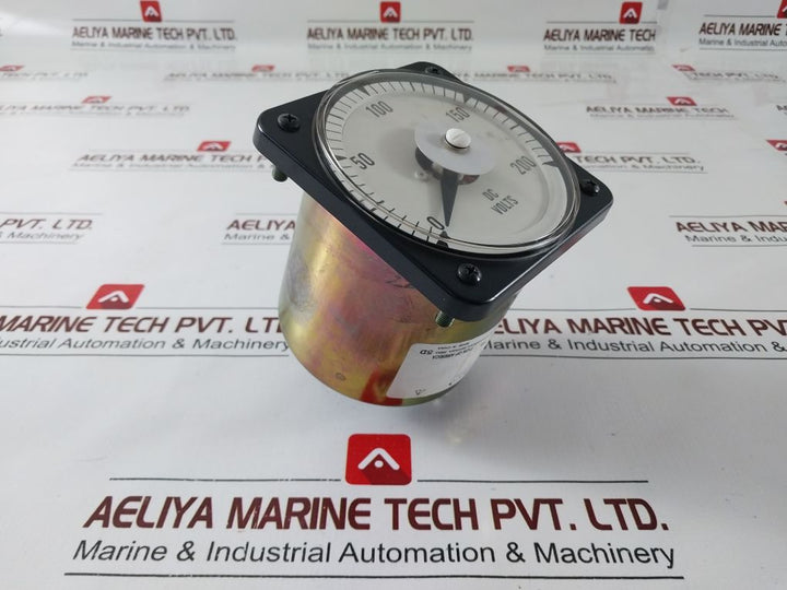 Yokogawa 186891-10 Volt Meter 0 To 200 Dc Volts