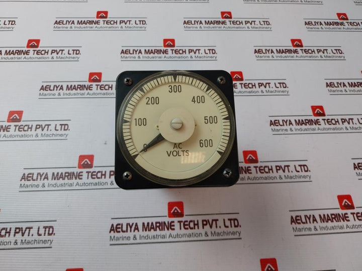 Yokogawa 103021Pzsj Ac Volt Meter 0-600 Vac