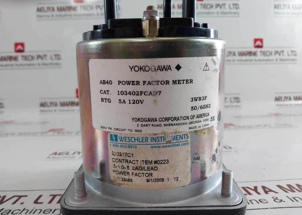 Yokogawa Ab40 Power Factor Meter 103402Fcad7