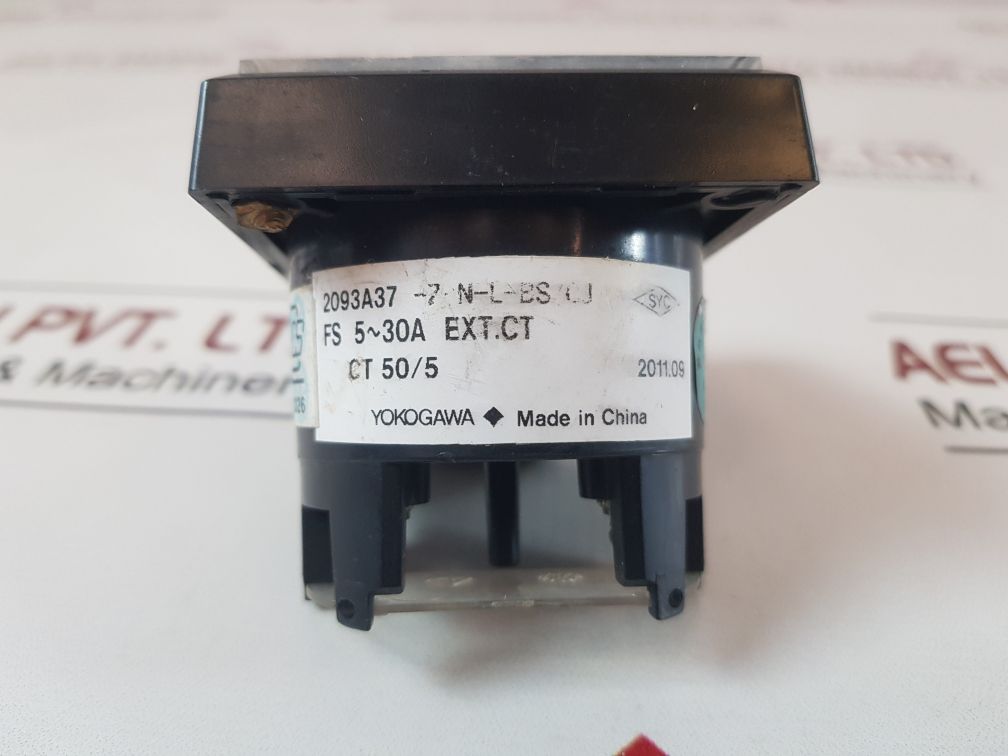 Yokogawa 2093A37 -7-n-l-bsCj Ammeter
