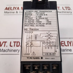 Yokogawa 2375A30 Power Line Transducer