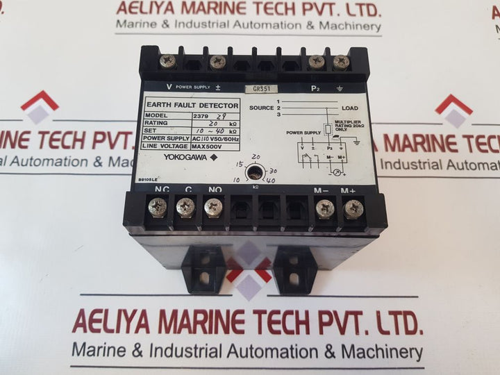 Yokogawa 2379 29 Earth Fault Detector Free Shipping