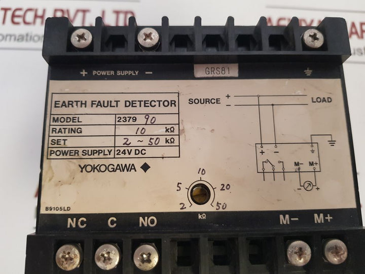 Yokogawa 2379 90 Earth Fault Detector